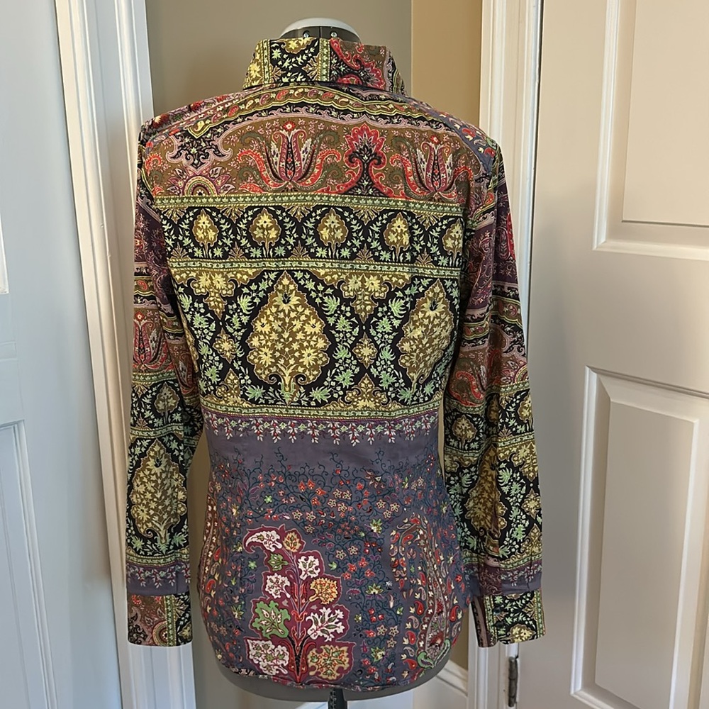 Etro Multi Colored Button Down Shirt With Paisley… - image 2